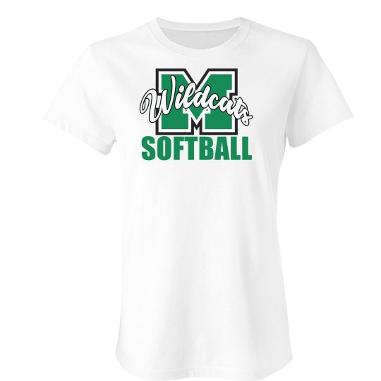 Wildcats Softball M White