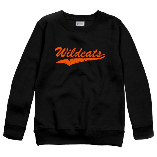 Wildcats youth crewneck
