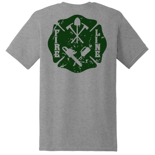 Wildland Firefighter Fire Line Maltese Cross Wildland Firefighter Fire Line Maltese Cross