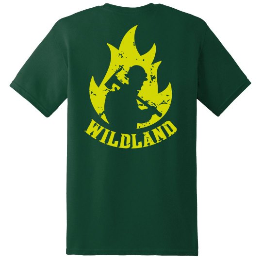 Wildland Firefighter in Flame