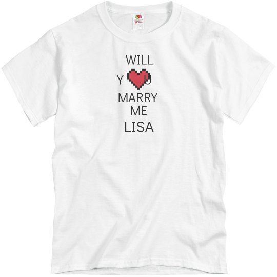 Will you marry me Lisa?