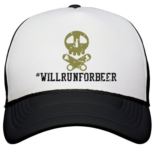 #willrunforbeer Trucker Hat