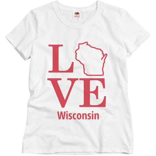 Wisconsin state map Wisconsin state map