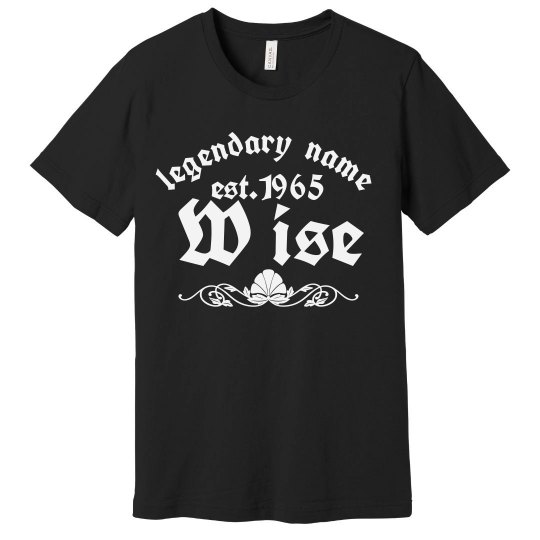 Wise. Legendary name 