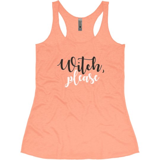 WITCH, PLEASE TANK II - HALLOWEEN