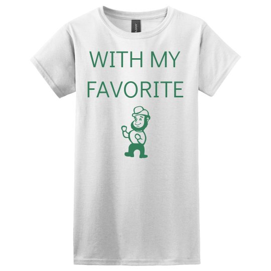 With my favorite leprechaun