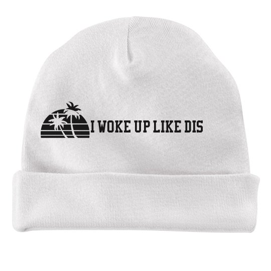 woke up like dis beanie