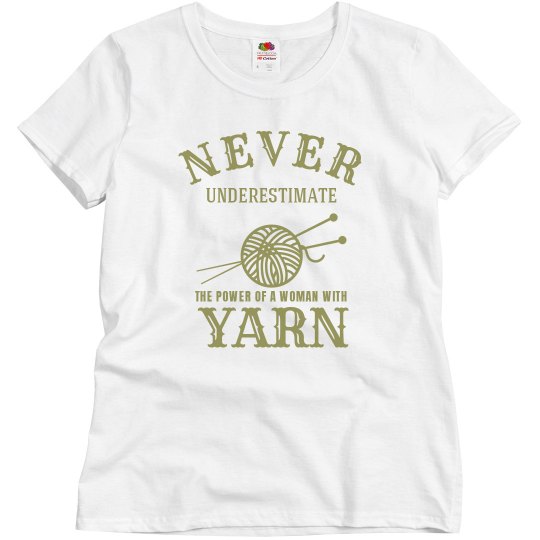 Woman with Yarn Woman with Yarn