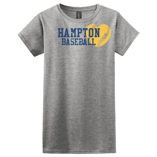 Womens - Distressed Heart