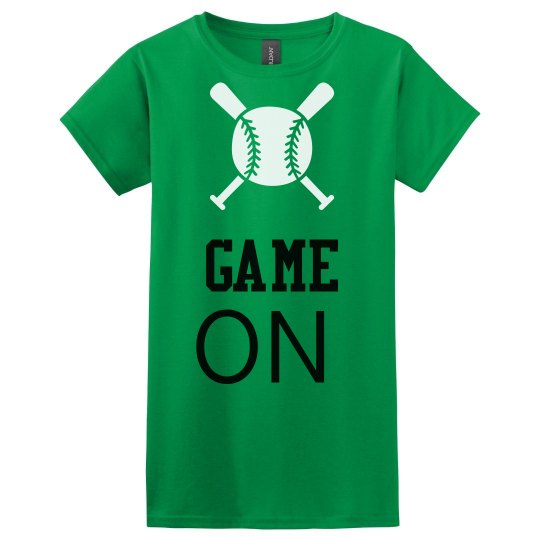 Womens Customized Baseball T-Shirt