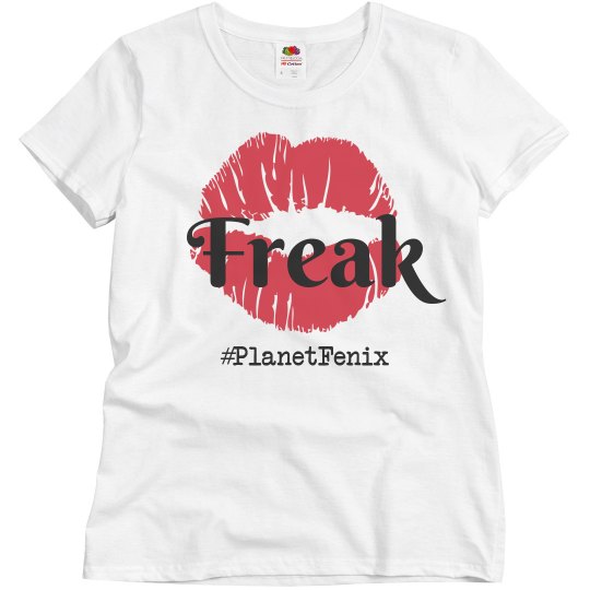 womens Freak Shirt white shirt
