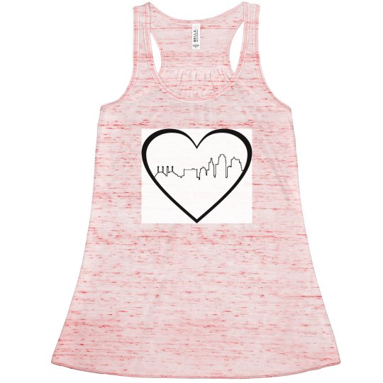 Women's Heart of the City (KC Skyline) Tank