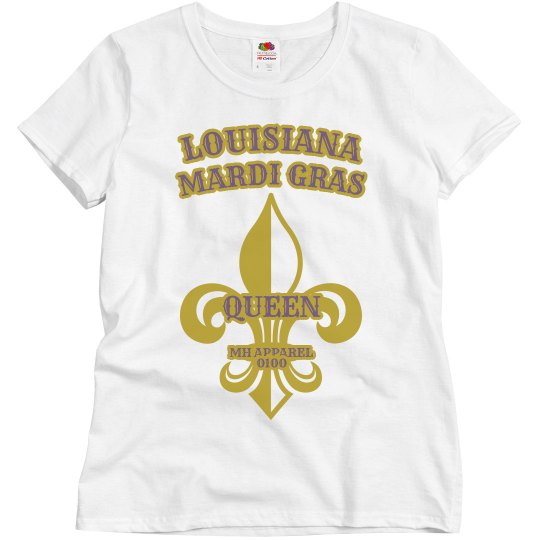 Women's Mardi Gras Tee (pink)