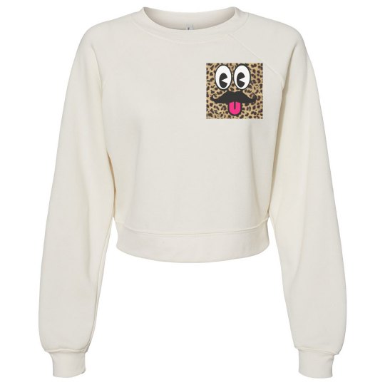 Womens mr leopard sweatshirt 