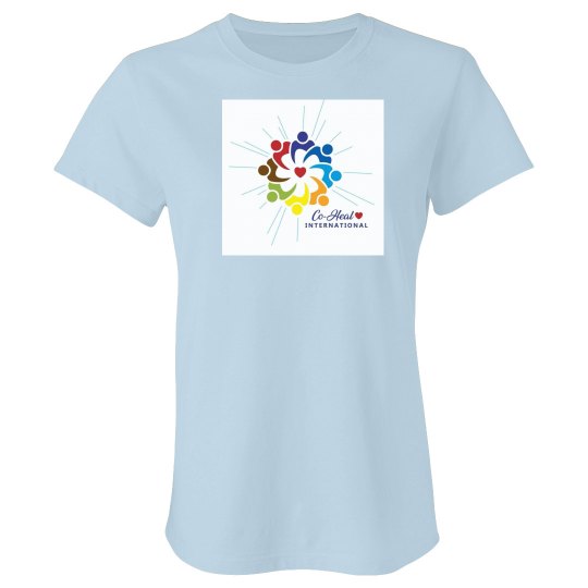 Women's Slim Fit "Love Heals" back