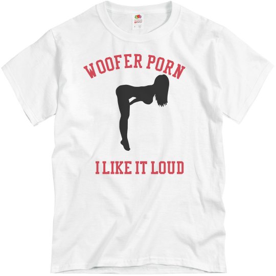 Woofer Porn Tshirt Woofer Porn Tshirt