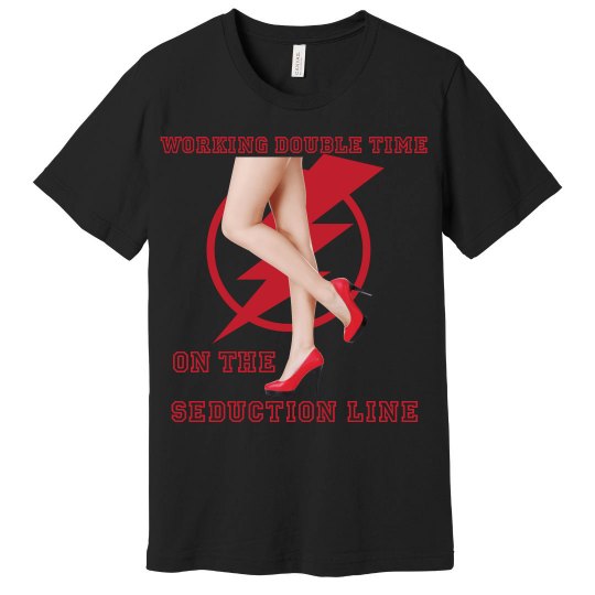 Working Full Time Gen-X Rock Lyric Tee