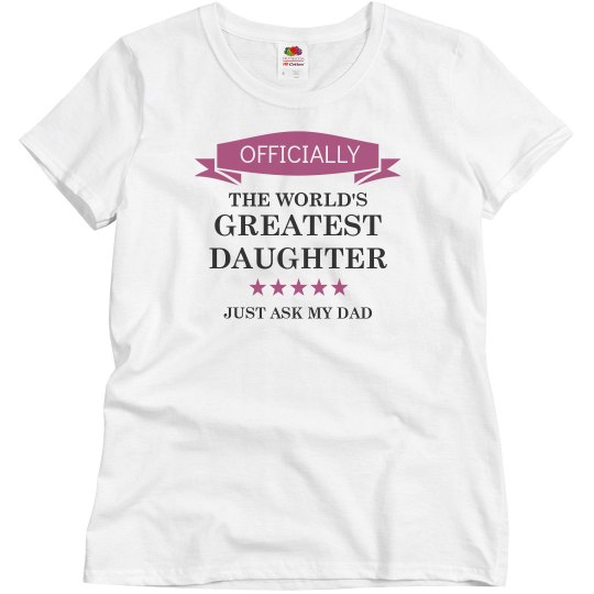 World's greatest Daughter