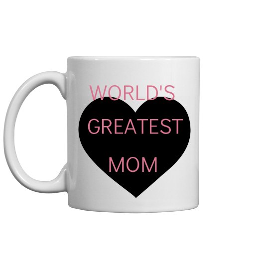 World's greatest mom mug