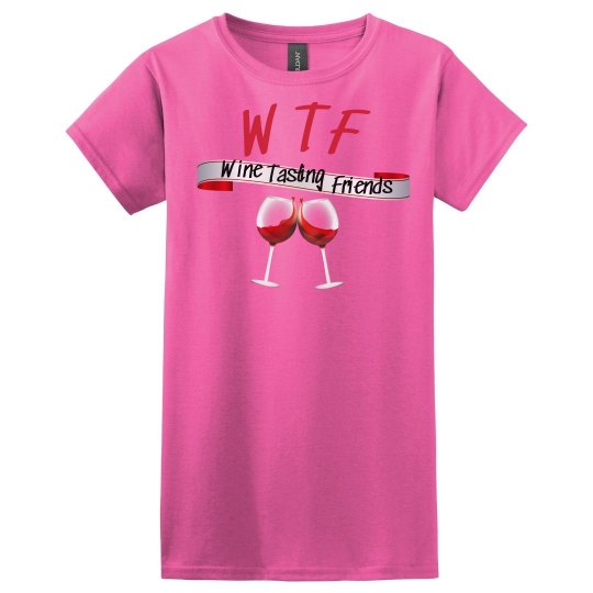 WTF Wine Tasting Friends women relaxed fit pk