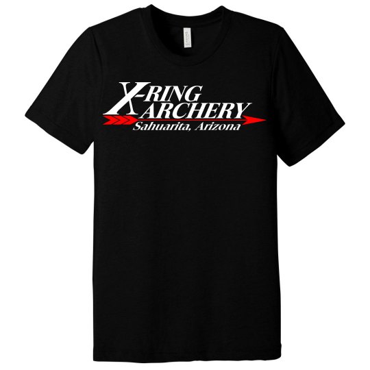 X-Ring Archery Black Logo Shirt