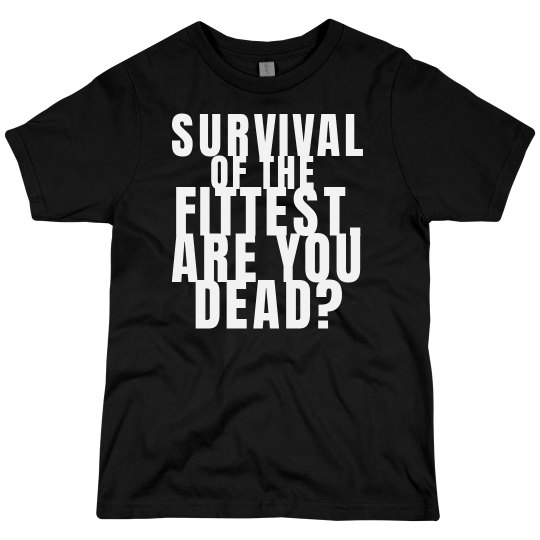 Y Survival Black T