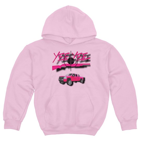 Yee Yee Youth Pink Hoodioe