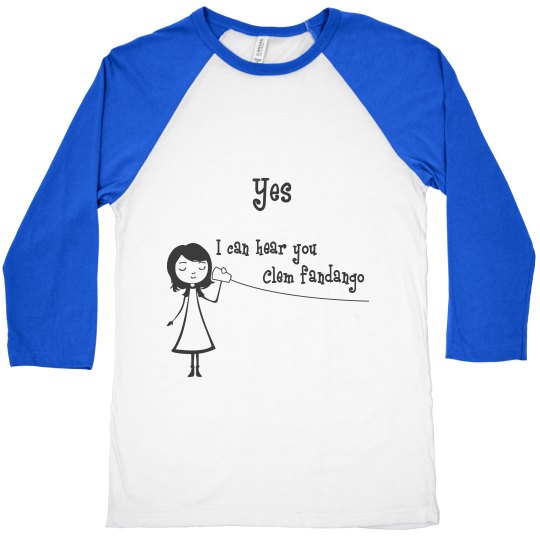 Yes I can hear you clem fandango