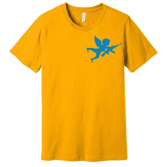 Ylw/Blu/Wht Nbhd Heroes Tee