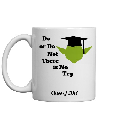 Yoda Graduation Mug