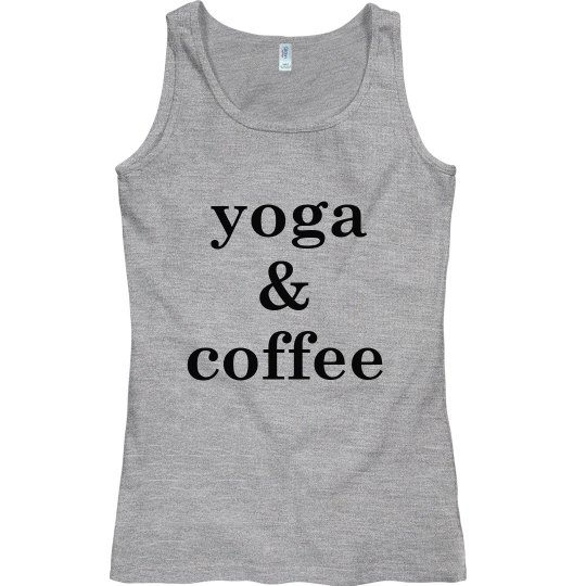 YOGA & COFFEE TANK TOP