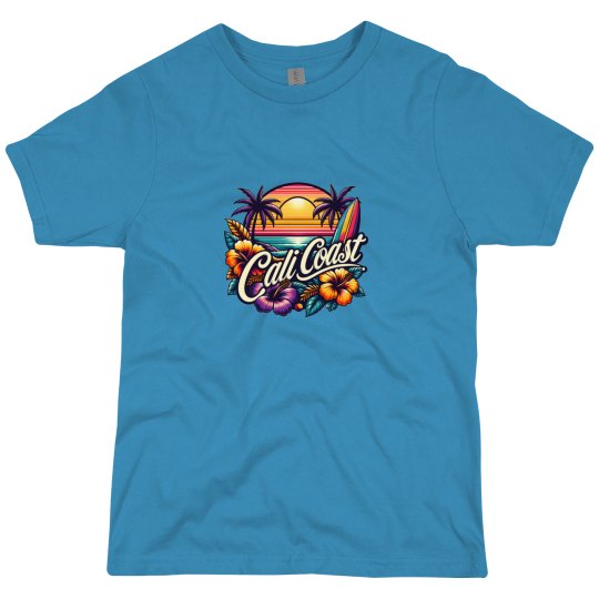 yoith - Youth Premium T-Shirt: Cali Coast Elite | Customized Girl