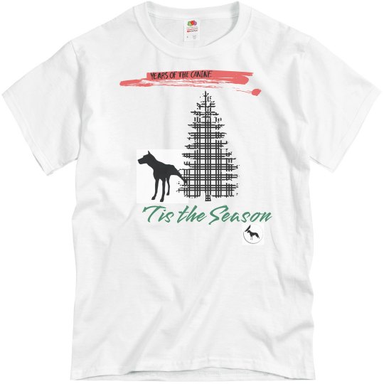 Yotc Men/Unisex Tis the season Tee front only