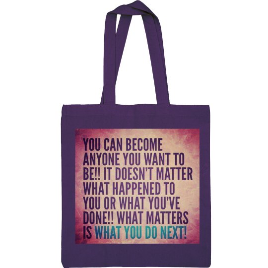 You can become anyone... You can become anyone...