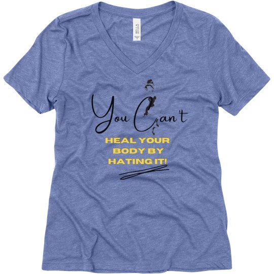 You can’t heal your body..