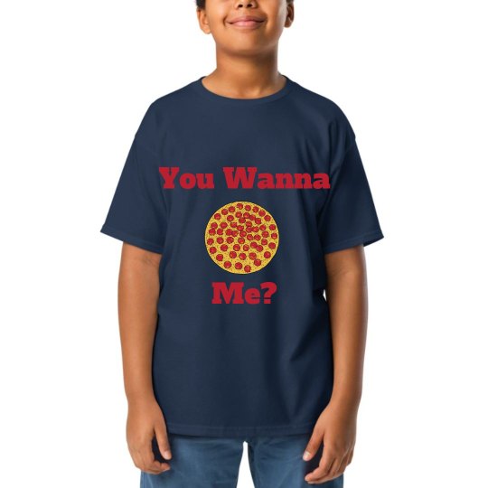 You Wanna Pizza Me (Youth, navy)