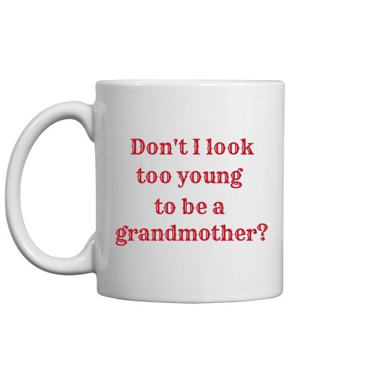 young grandma mug