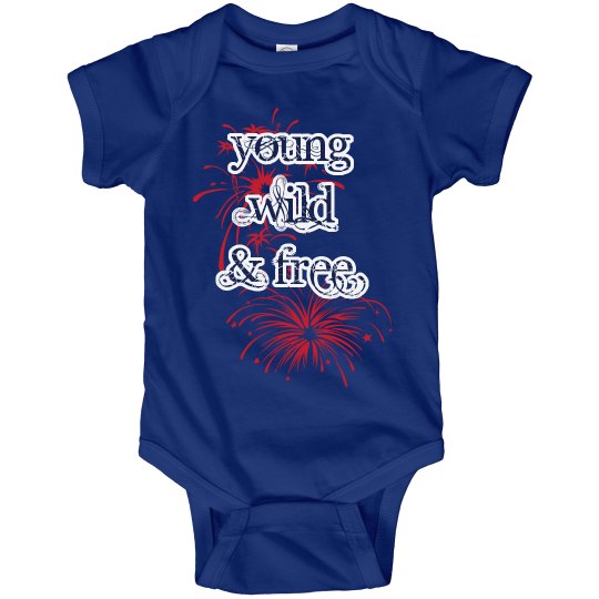 Young, Wild, & Free Onesie Young, Wild, & Free Onesie