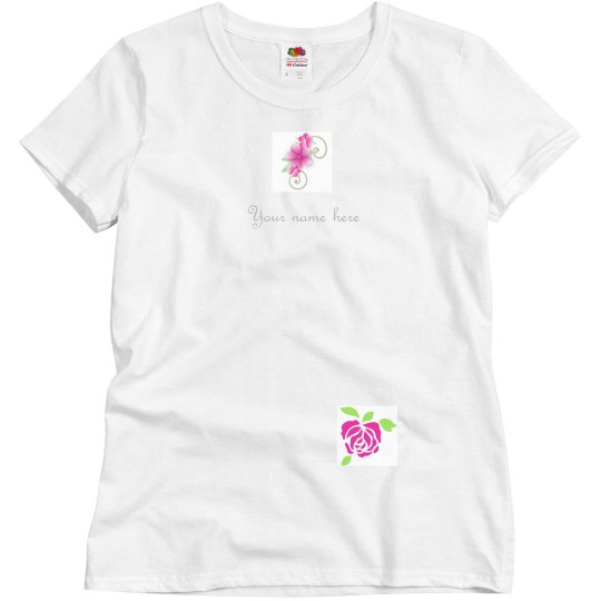 Your name here top customize now!