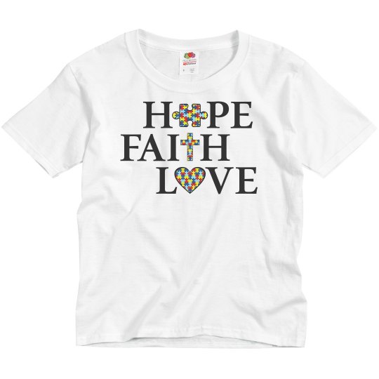Youth Autism HOPE, FAITH, LOVE T