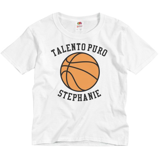 Youth Basketball Tee