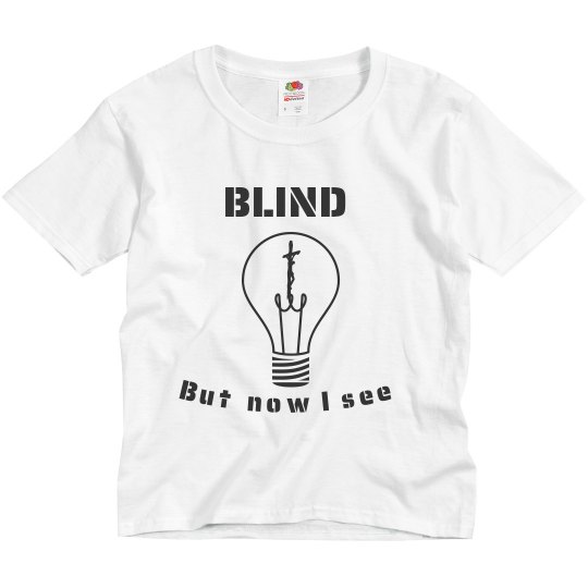 Youth Blind Tee Grey Youth Blind Tee Grey