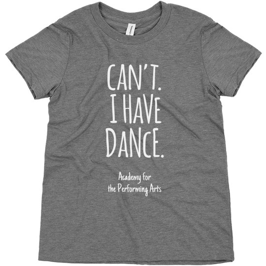 Youth Can't I Have Dance T APA