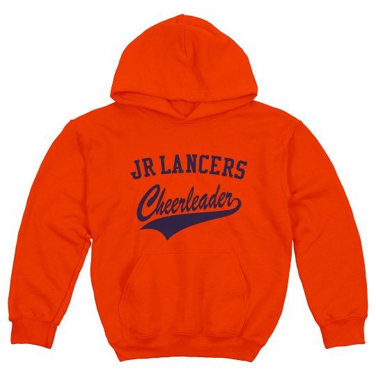 Youth Hoodie Cheerleader w/ Back