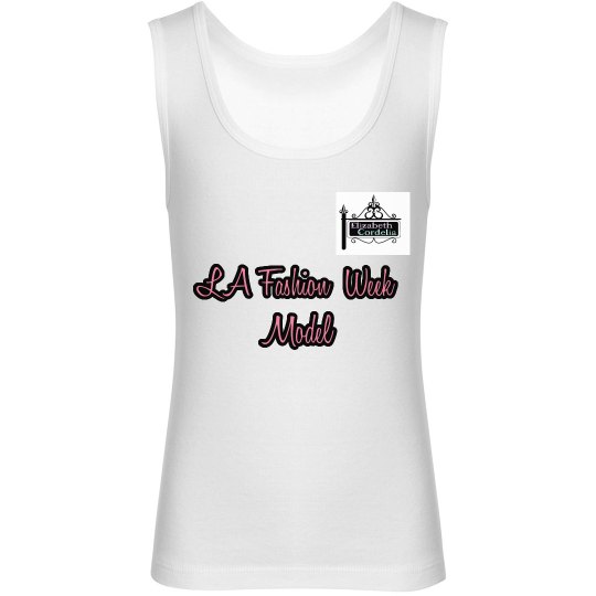 Youth LAFW white model tank Youth LAFW white model tank