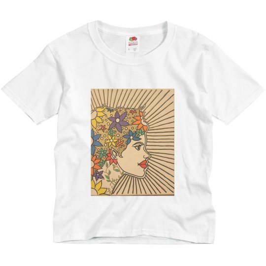 Youth Latina Tee-Jazzy Art