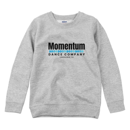 Youth momentum crew neck