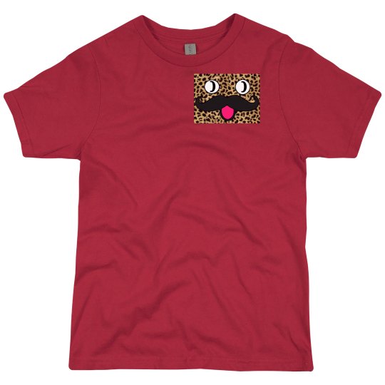 Youth mr leopard short sleeve shirt 