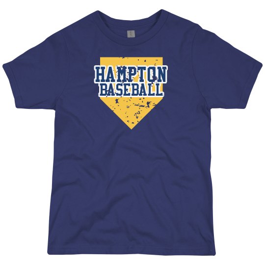 Youth Royal Home Plate Youth Royal Home Plate