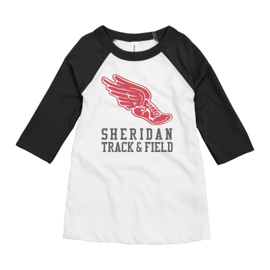 Youth Sheridan Track 3/4 tee